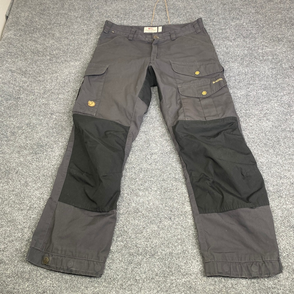 Fjallraven Vidda Pro Trousers Mens EU 46 US 30-31 G-1000 Trekking Pants Grey